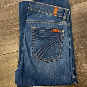 7 For All Mankind bootcut Jean size 27